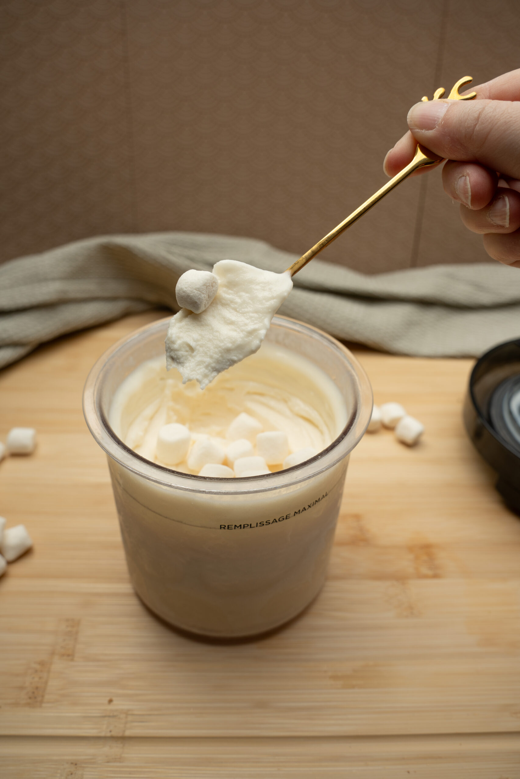 Ninja Creami recipe marshmallow ice cream