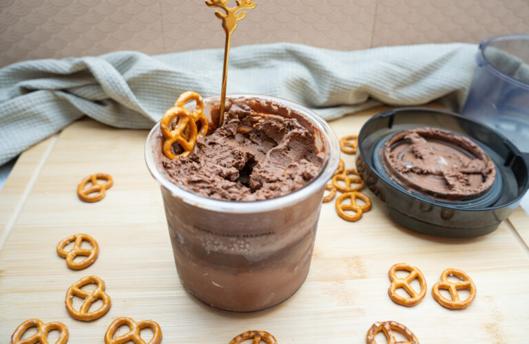 Chocolate Pretzel Ice Cream Ninja Creami Recipe