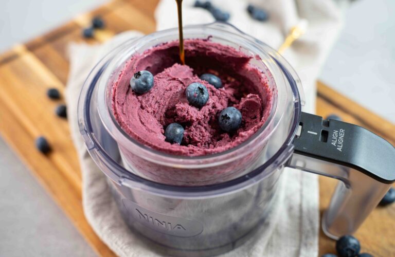 Blueberry Ice Cream Ninja Creami