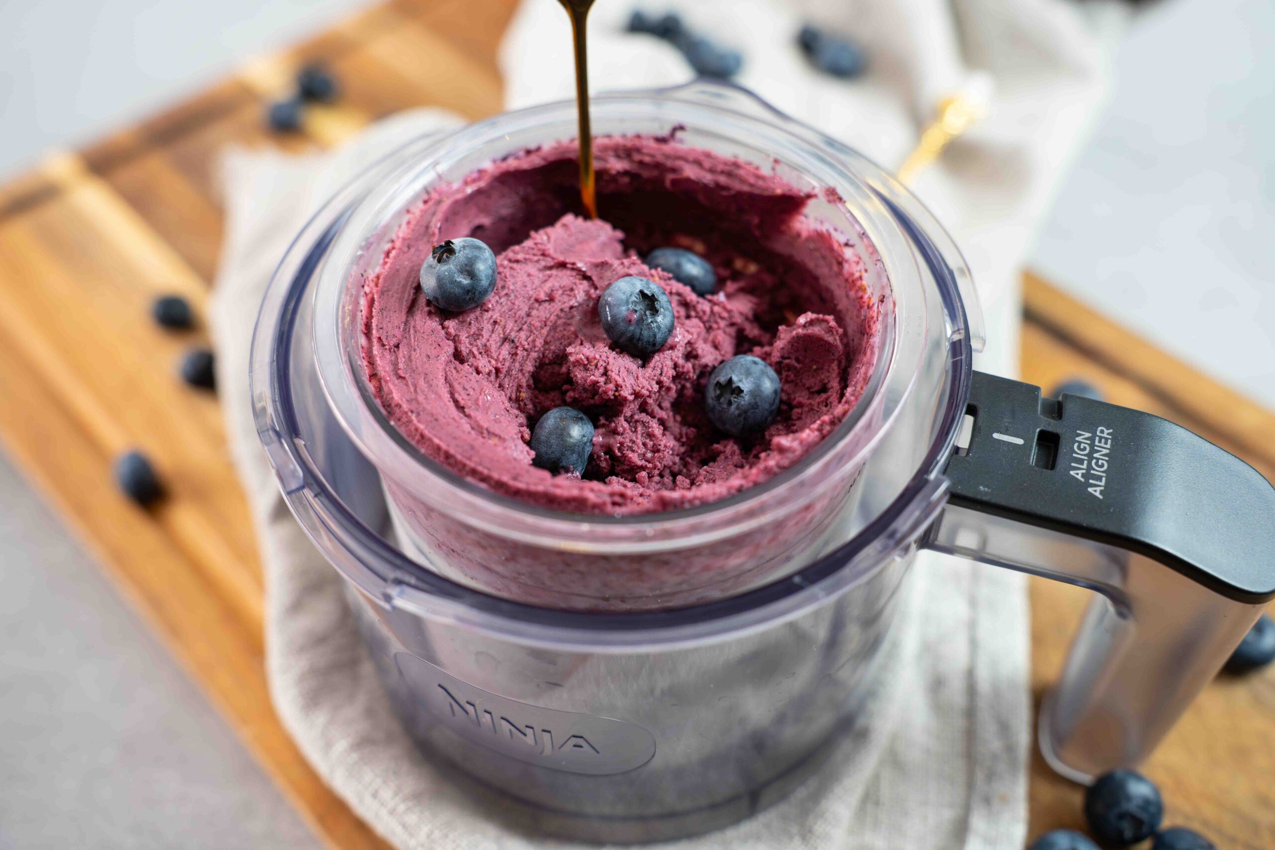 Blueberry Ice Cream Ninja Creami