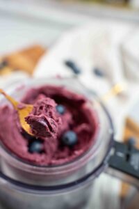 Blueberry Ice Cream Ninja Creami