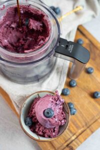 Blueberry Ice Cream Ninja Creami
