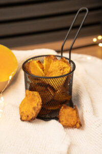 Kürbischips aus dem Airfryer