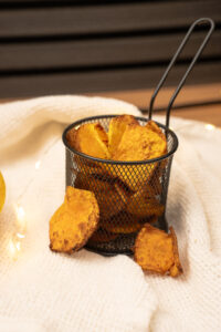 Kürbischips aus dem Airfryer
