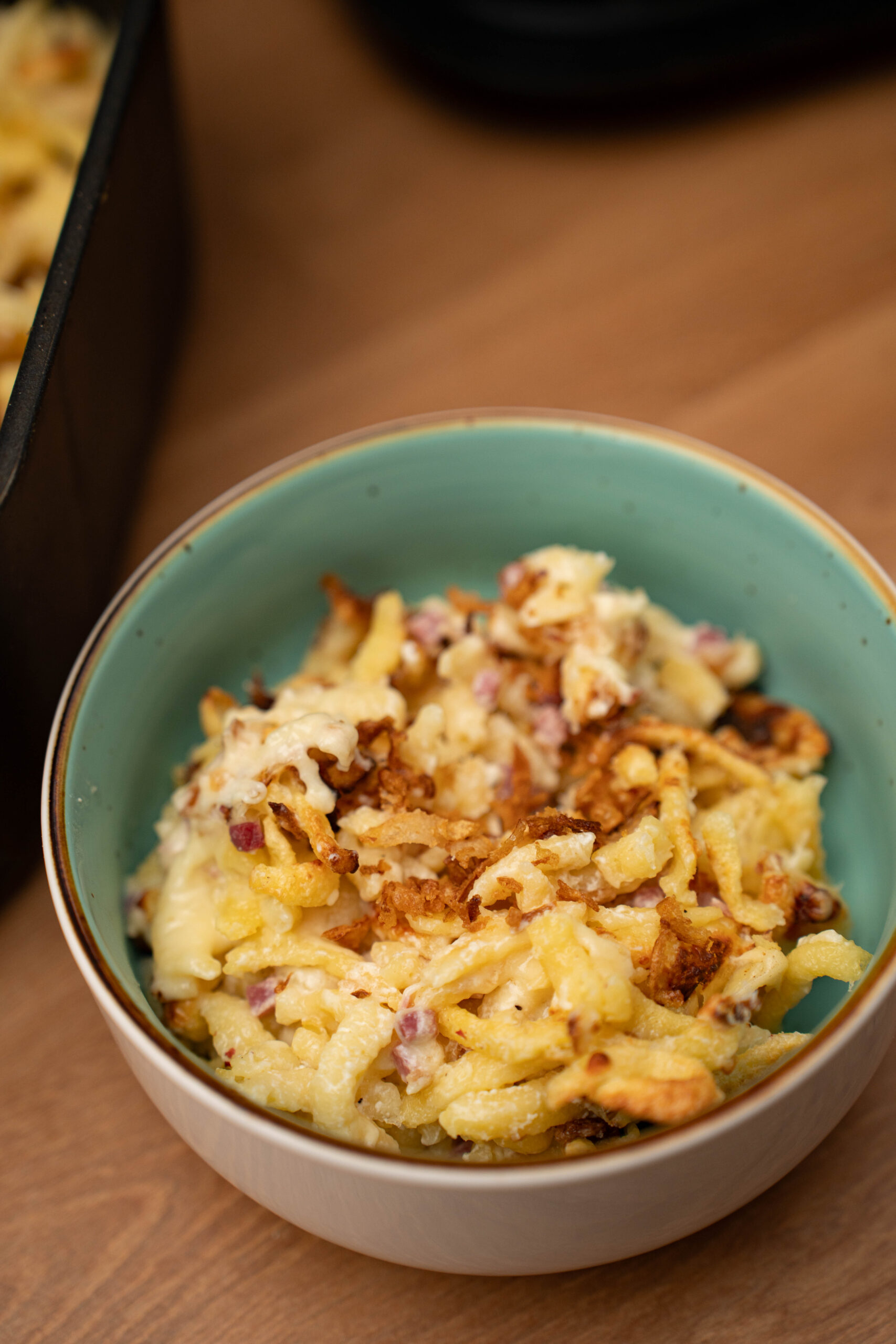 Cheese Spaetzle in the air fryer